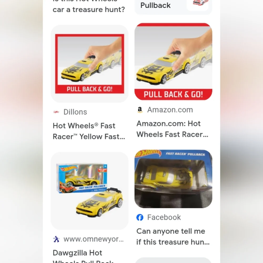 Hot Wheels vibrant yellow
